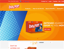 Tablet Screenshot of bouncefresh.com